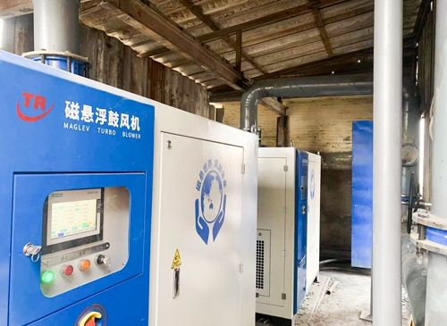 磁懸浮鼓風(fēng)機-內(nèi)蒙古某水泥廠